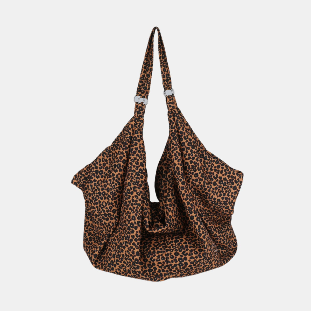 Leopard Polyester Tote Bag