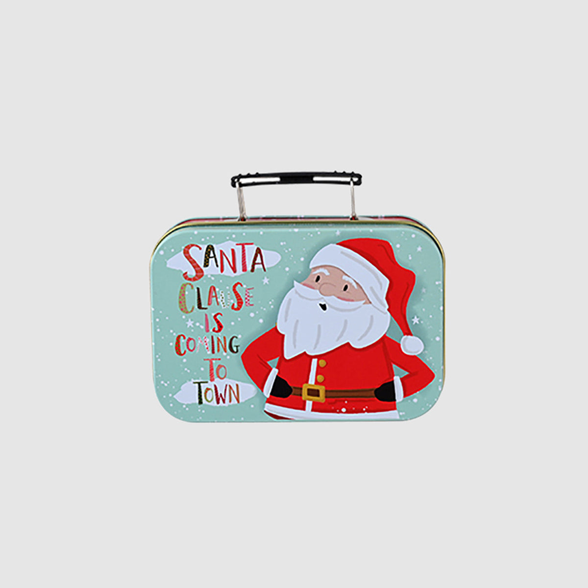 Random 1-Piece Christmas Tinplate Box