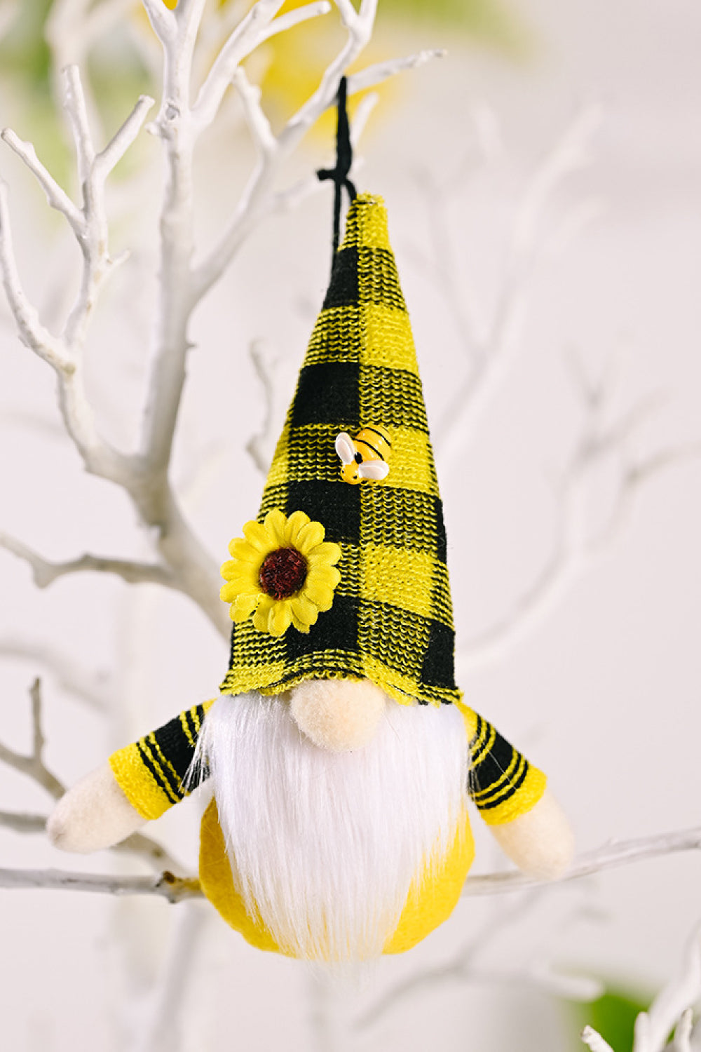 Random 4-Pack Sunflower Faceless Gnome Ornaments